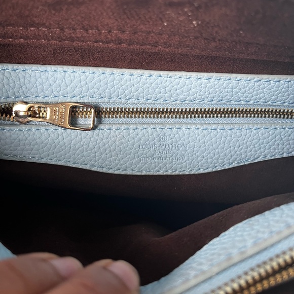 Louis Vuitton Baby Blue Capucines Baby Blue Bag - Picture 12 of 17